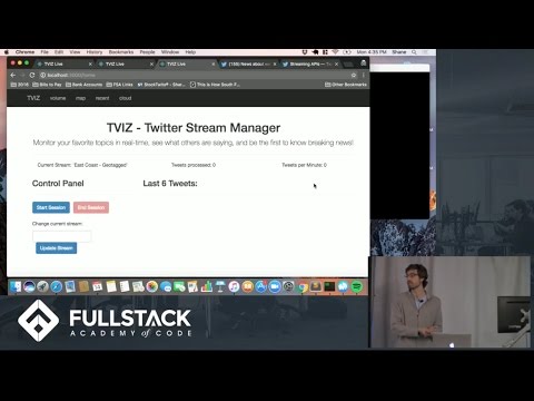 Twitter Stream Visualizer