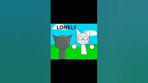 Wenda x Gray | Lonely lonely i guess i'm lonely | Sprunki animation #sprunki #incredibox #flipaclip