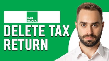 How To Delete H&R Block Tax Return (How To Clear And Start Over H&R Block Tax Return)