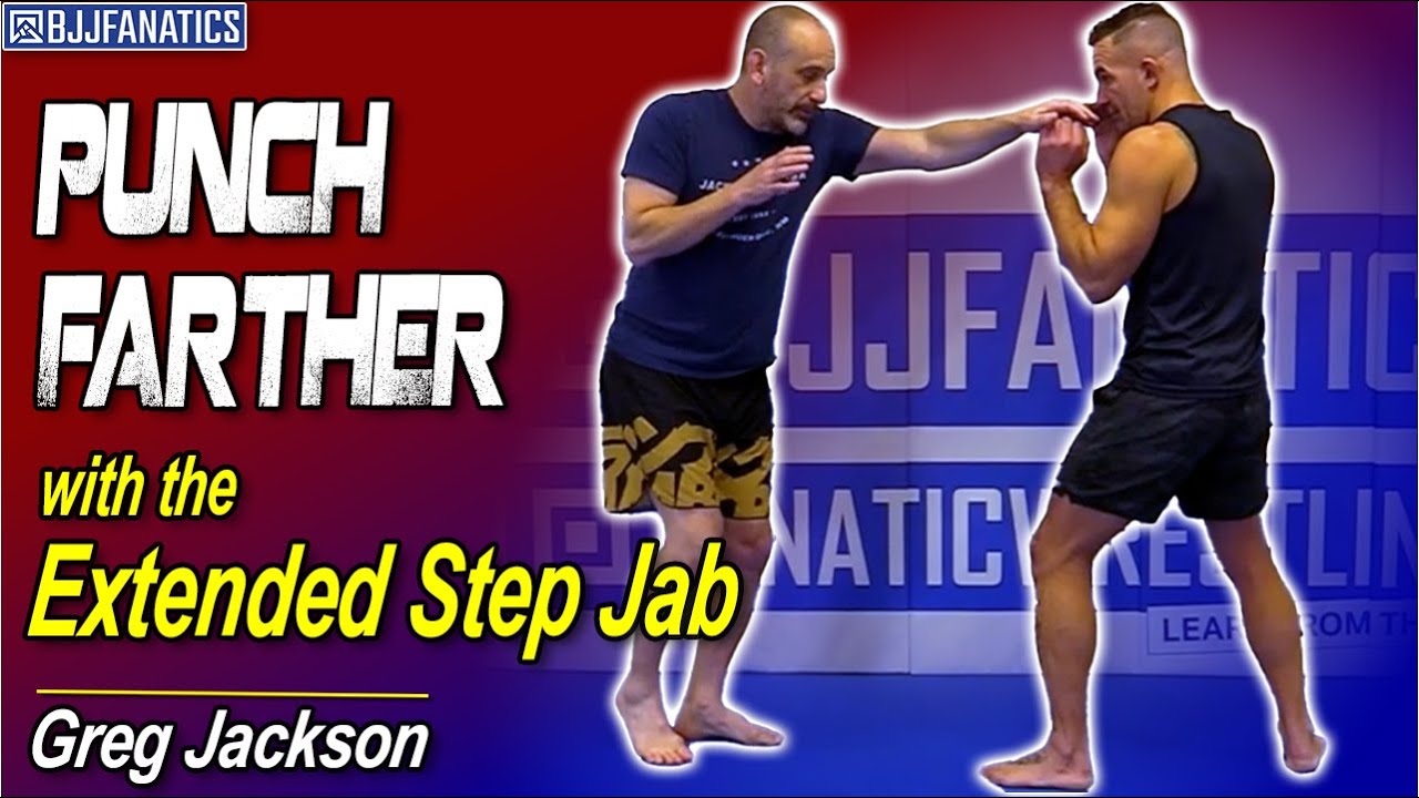 How to Do an Extended Step Jab by Greg Jackson - YouTube