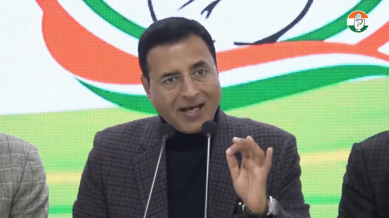 LIVE: Randeep Surjewala and Udit Raj addresses media on JNU violence