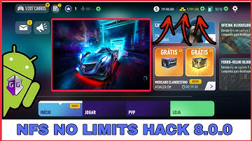 NFS NO LIMITS | HACK  DINHEIRO E OURO - v8.0.0 | GAME GUARDIAN NO ROOT