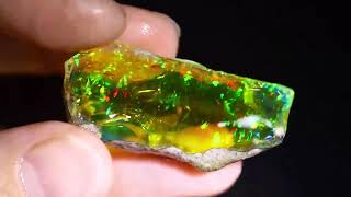 35.4 cts - Natural Crystal Opal Rough