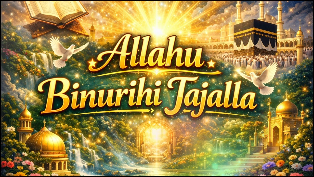 ALLAHU BINURIHI TAJALLA 🌟 This Islamic Chant Will Make You Cry | Divine Light