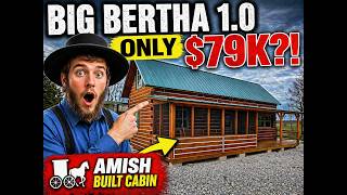ONLY $79K?! Big Bertha 1.0 Modular Cabin Tour | 2 Bed 1 Bath Prefab Cabin Shipped Nationwide