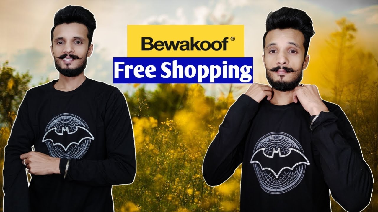 Batman Round Logo Full Sleeve TShirt Review (Bewakoof) !! Bewakoof.Com New Collection T-Shirt 2020