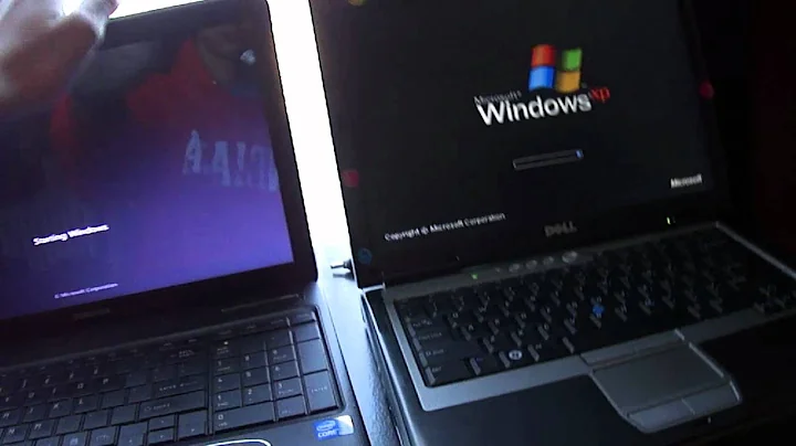 Computer Boot Up Comparison Toshiba vs Dell {720pHD}