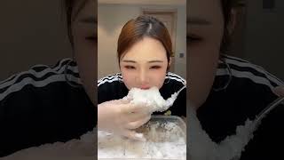 Asmr Yy Soft Refrozen Dry Powdery White Ice Chunks