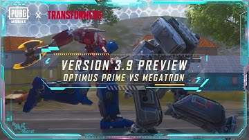 PUBG MOBILE x TRANSFORMERS | Optimus Prime vs Megatron
