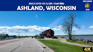 🚗 Ashland, Wisconsin  🌲 4K Drive @OurRetiredLife