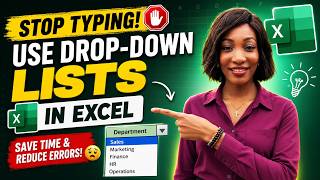 How to Create Drop-Down Lists in Microsoft Excel | Beginner-Friendly Tutorial