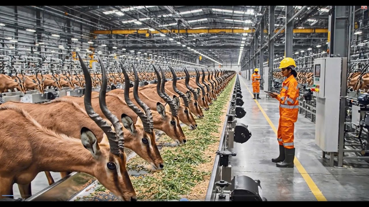 Large-Scale Antelope Farming | Lean Exotic Meat Industry