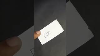 Bubble Calligraph Writing technique ❤  #short