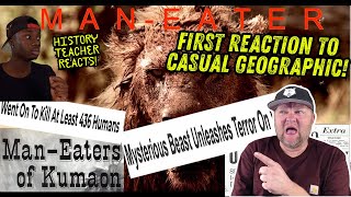 Celebrity First Reaction to Casual Geographic | When Animals Become Serial Killers History Teacher Reacts Wealth