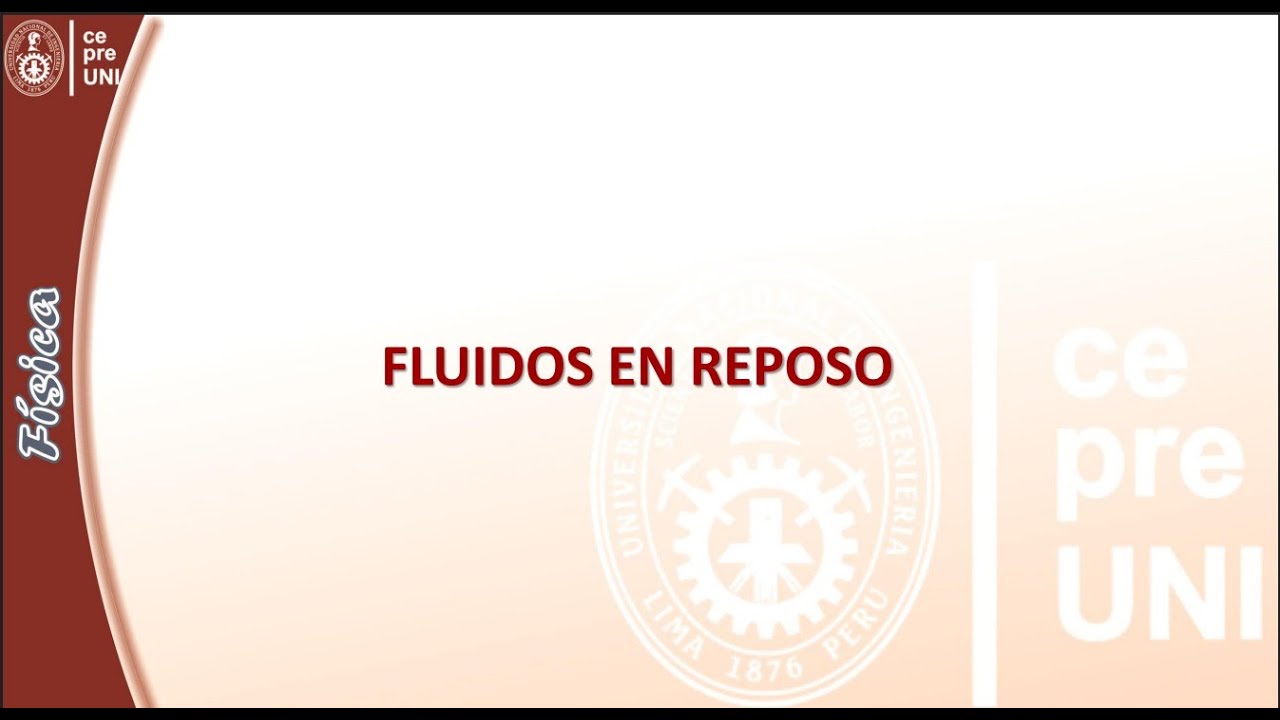 HIDROSTATICA Resolución de problemas CEPRE UNI 2026-1 293-316