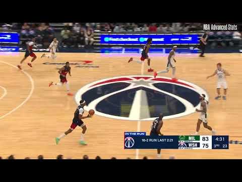 Bilal Coulibaly's best defensive plays in the Wizards win over the Bucks