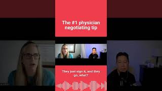 The #1 physician negotiating tip #shorts
