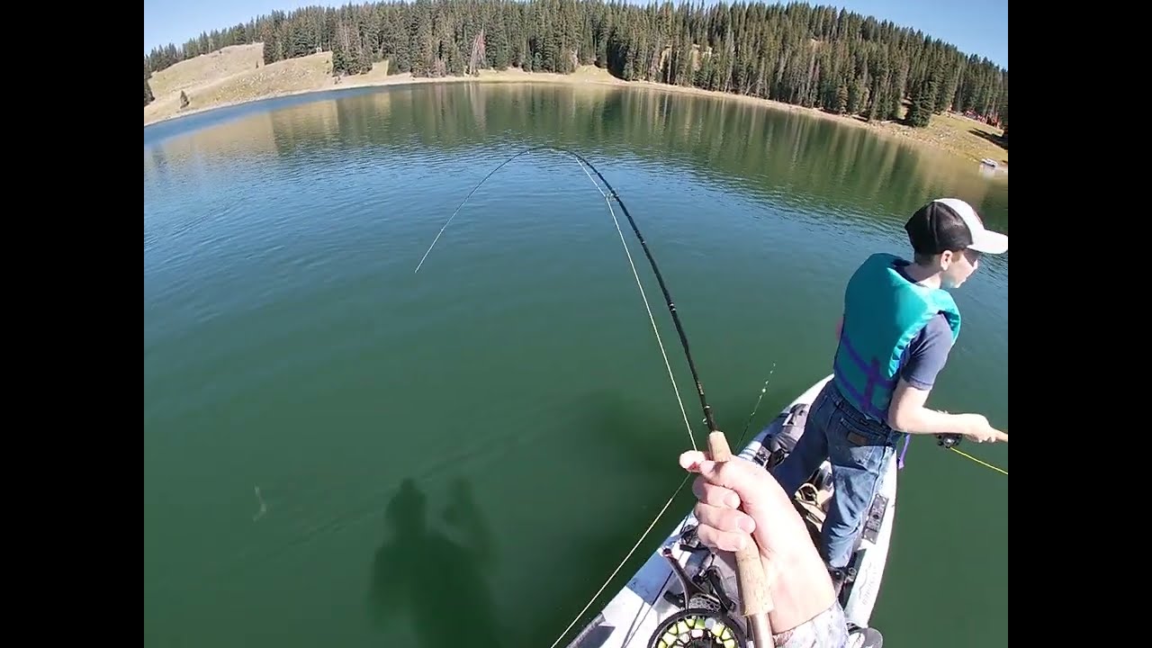 Dry fly fishing on the Grand Mesa!