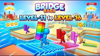 FASTEST BRIDGE EVER! 🧱 Bridge Race The Ultimate Color Building Challenge