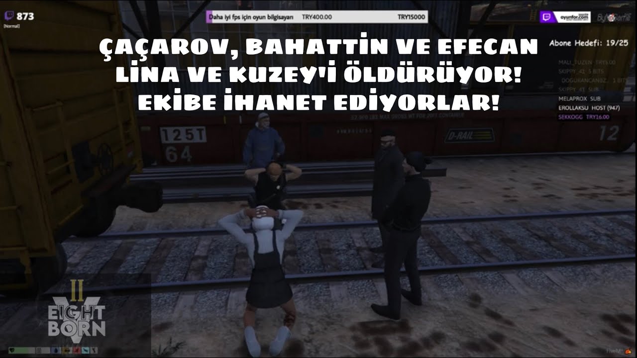 ÇAÇAROV, BAHATTİN VE EFECAN LİNA VE KUZEYİ ÖLDÜRÜYOR! | EKİBE İHANET EDİYORLAR! | EİGHTBORNV
