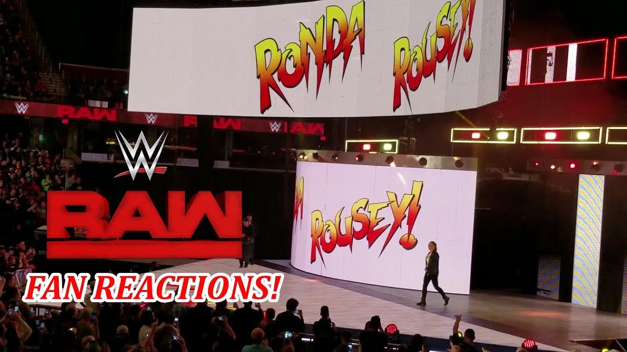WWE RAW FAN REACTIONS! (32618) Cleveland, Ohio YouTube