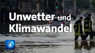 Was haben die Unwetter mit dem Klimawandel zu tun? Meteorologe Karsten Schwanke | tagesthemen screenshot 4