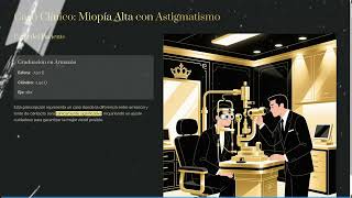 Pratica/aplicación  Calculo de lente de Contacto screenshot 1