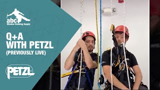 Petzl and abc Window Supply Q&A (Previously Live Video)