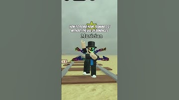 How to revive your teammates without the use of bandages #roblox #robloxedit #deadrails #fyp #funny