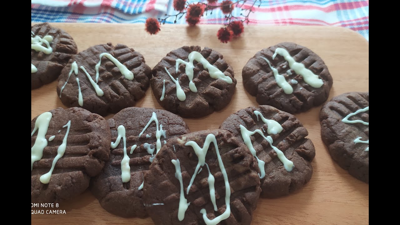 Delicious Chocolate Butter Cookies Recipe - YouTube