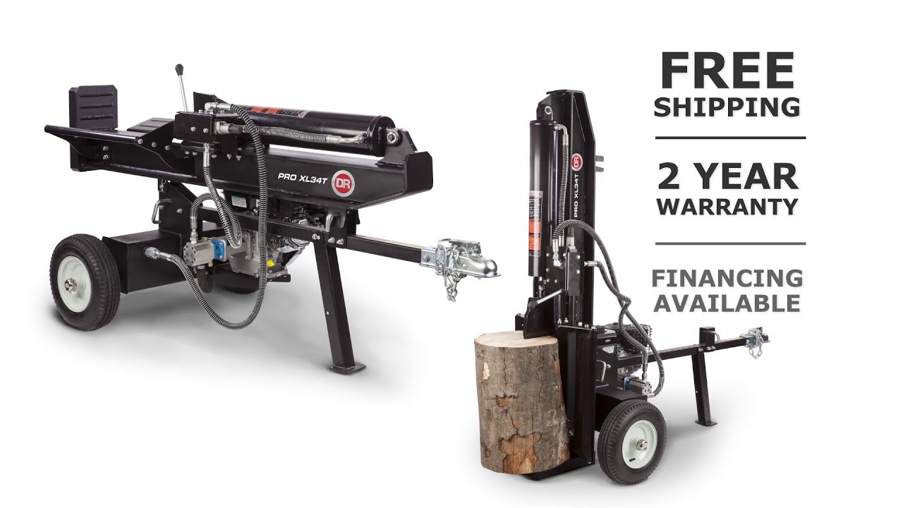 DR PRO LX34T Log Splitter