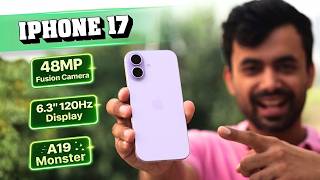 📸 48MP Camera, A19 Chip, 120 Hz Display - iPhone 17 Review