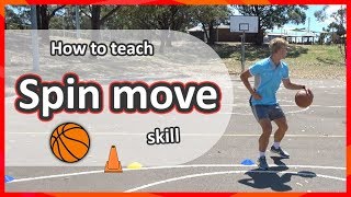Skill: Spin Move › Advanced dribbling | Basketball skills in PE screenshot 5