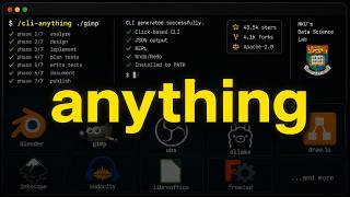 Information Forget MCPs. Make Any Software Agent-Controllable With One Command! Update