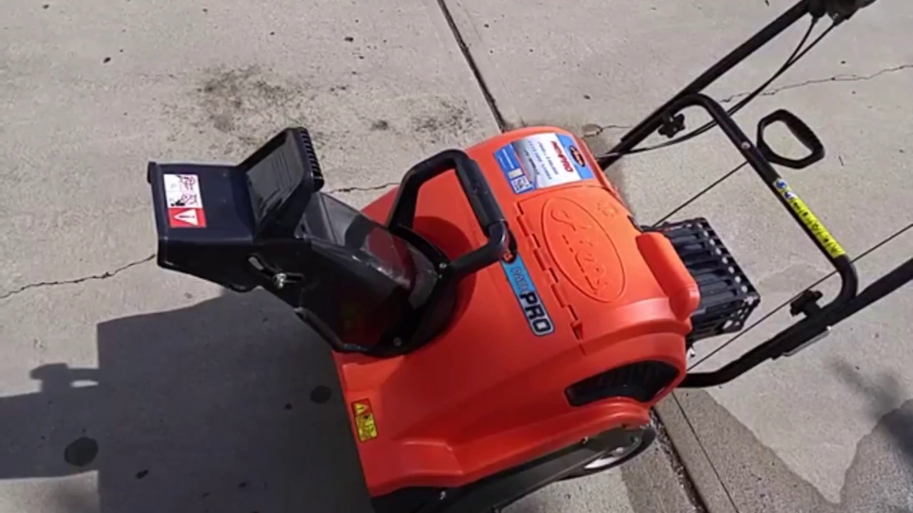 Ariens Path-Pro Snowblower Review Video - YouTube