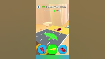 Shape-Shifting GAMEPLAY Walkthrough BeamNg drive New Levels 249 Car Racing #Shorts #ShapeShifting