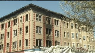 65 people homeless after apartment fire