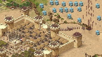1v1 Skirmish Gameplay - Stronghold Crusader Definitive Edition