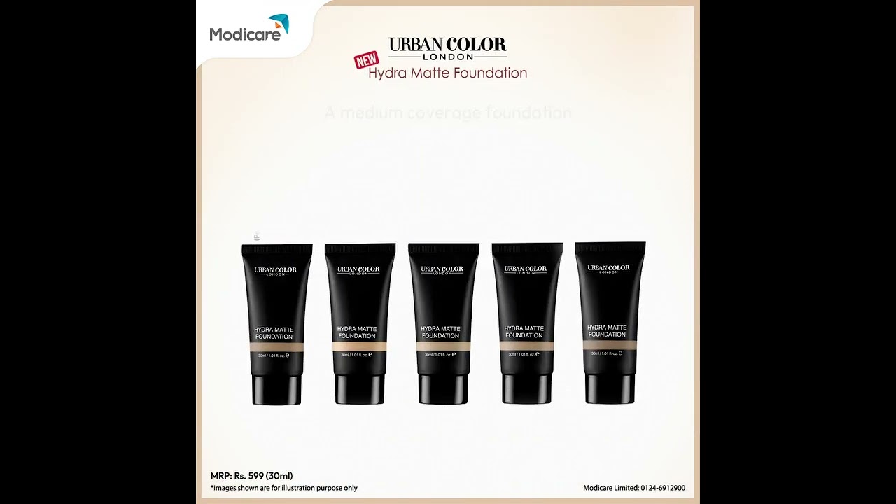 Modicare urban colour foundation