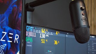 How to display your CPU/GPU TEMPERATURE & USAGE screenshot 2