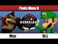 Icebreaker - Moe (DK) Vs. Dr.L (Luigi) - Pools - Melee Singles