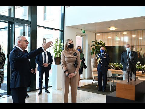 Werkbezoek Máxima bij CSU in Uden