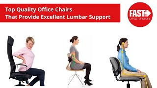 Top Quality Office Chairs That Provide Excellent Lumbar Support - Fast Office Furniture
