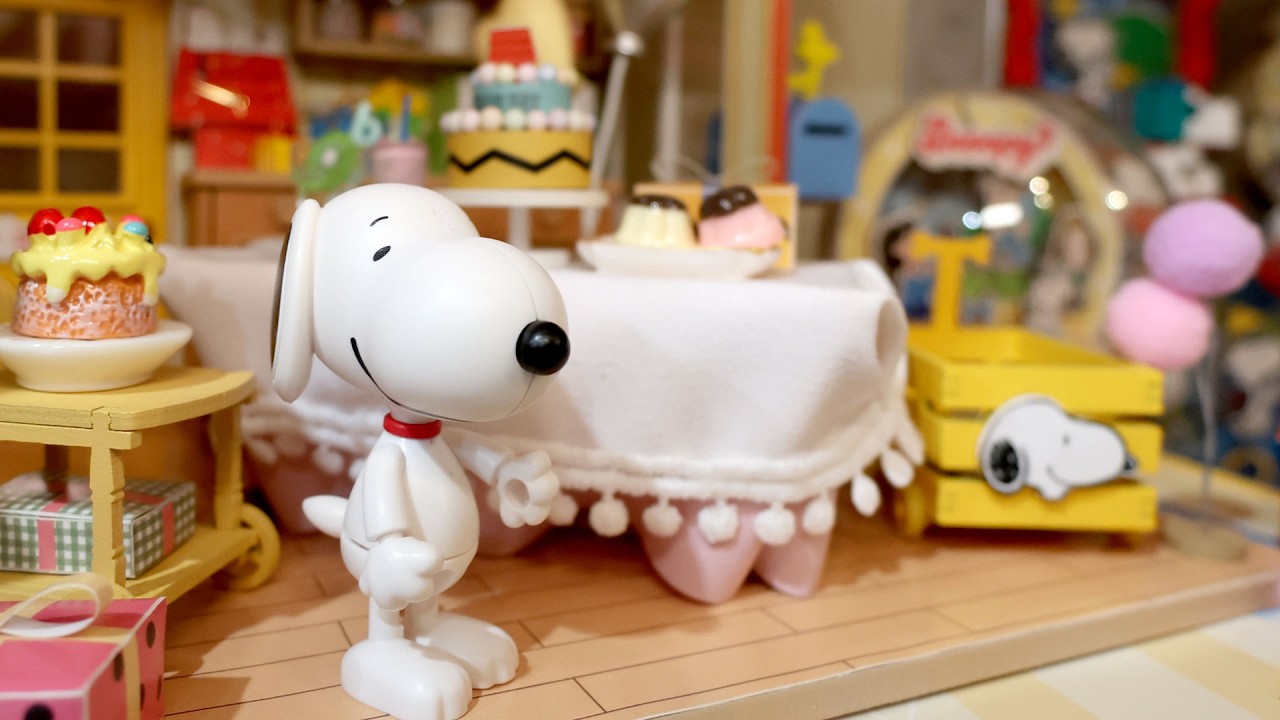 Преображение полки в стиле Снупи! Новый уголок творчества Peanuts | CollectPeanuts.com