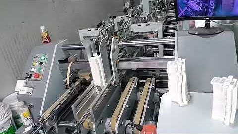 YL-650PC-B #foldergluer for #small #folding #cardboard #printing #package #graphics #box