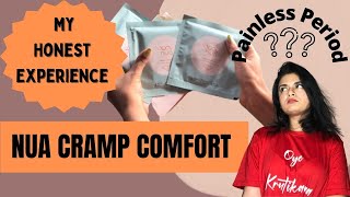 TESTING PERIOD CRAMP RELIEF | NUA CRAMP COMFORT REVIEW | NO MORE PERIOD PAIN | NUA SELF HEATINGPATCH