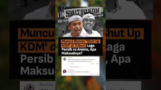 Misteri Banner 'Shut Up KDM' di Tribun Bobotoh, Protes Atau Sindiran? #PersibVsArema #ShutUpKDM