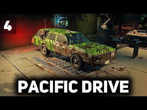 Видео: Едем за стену / КИНО АУКЦИОН 🚙 Pacific Drive [PC 2024] #4