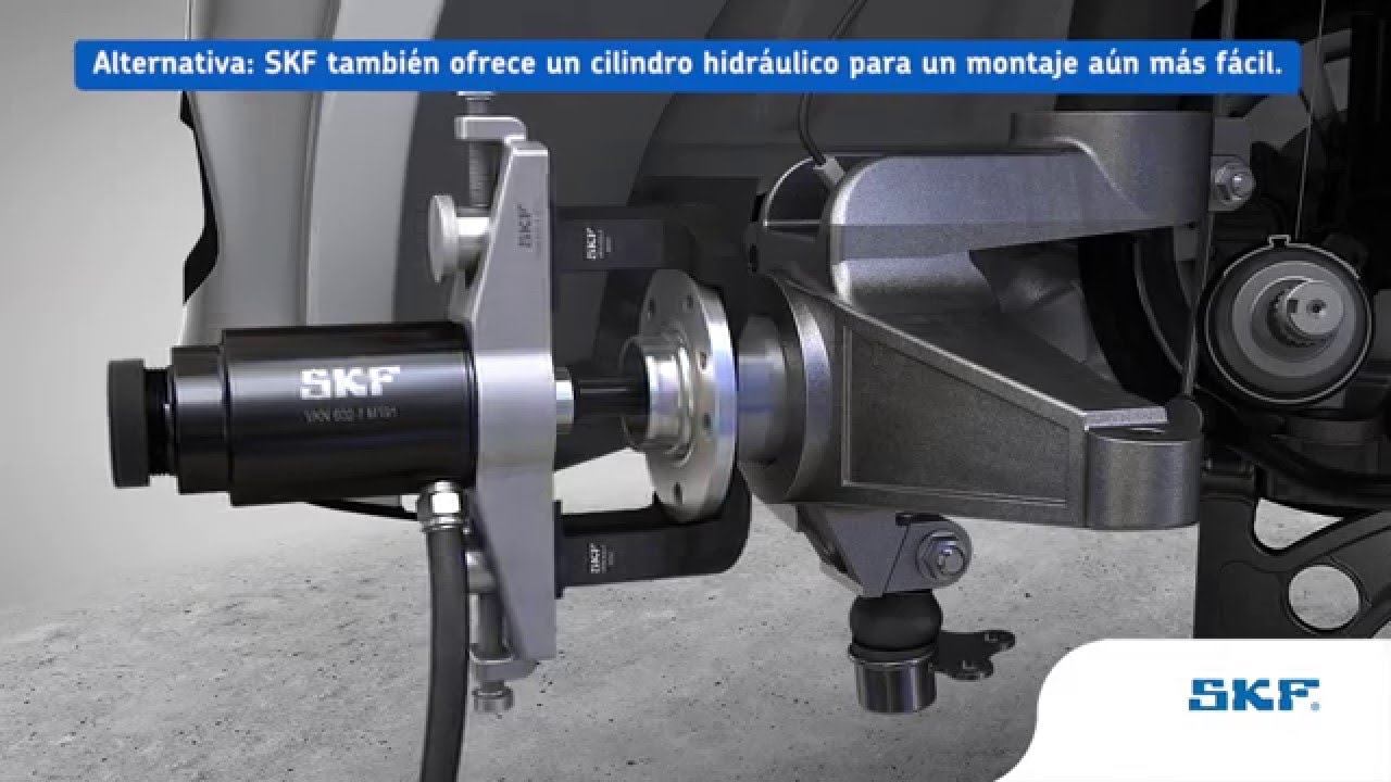 Posicionar Tristemente Quagga SKF - Como montar y desmontar rodamientos de rueda utilizando las ...