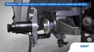 SKF - Como montar y desmontar rodamientos de rueda utilizando las herramientas SKF VKN 600/601/602-1